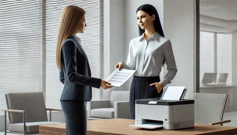 📑 What documentation is needed to sign a printer lease?